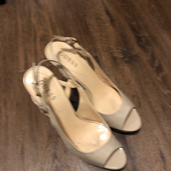 Womens platform stiletto open toe heels - Picture 3 of 3